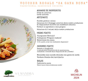 Voucher Ristorazione "Sa Gana Bona"