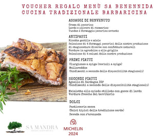 Voucher Ristorazione "Sa Benninida"